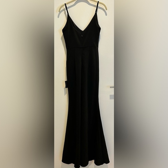 Lulu’s Infinite Glory Black Maxi Dress NWT Size XS - Picture 4 of 7